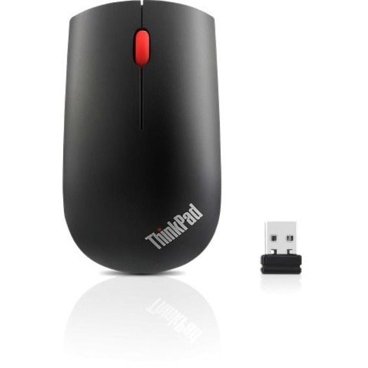 Lenovo Essential Mouse - Radio Frequency - USB - Optical - Black - Soundz Store AUSTRALIA