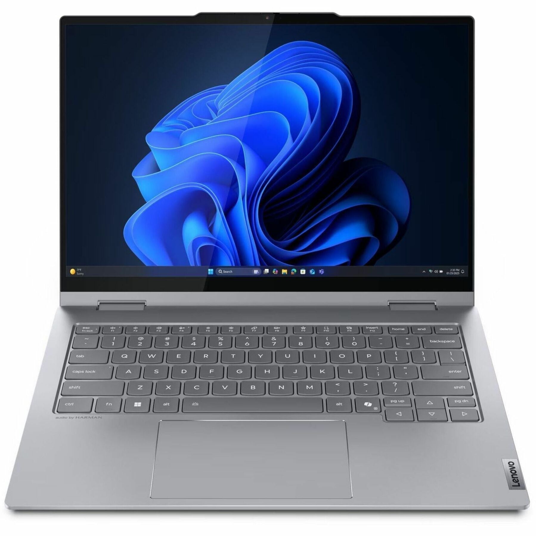 Lenovo ThinkBook 14 G5 IAU 21SQ0005AU 14' Touchscreen Convertible 2 in 1 Notebook - WUXGA - Intel Core Ultra 7 255U - 32 GB - 512 GB SSD - Luna Gray - Soundz Store AUSTRALIA