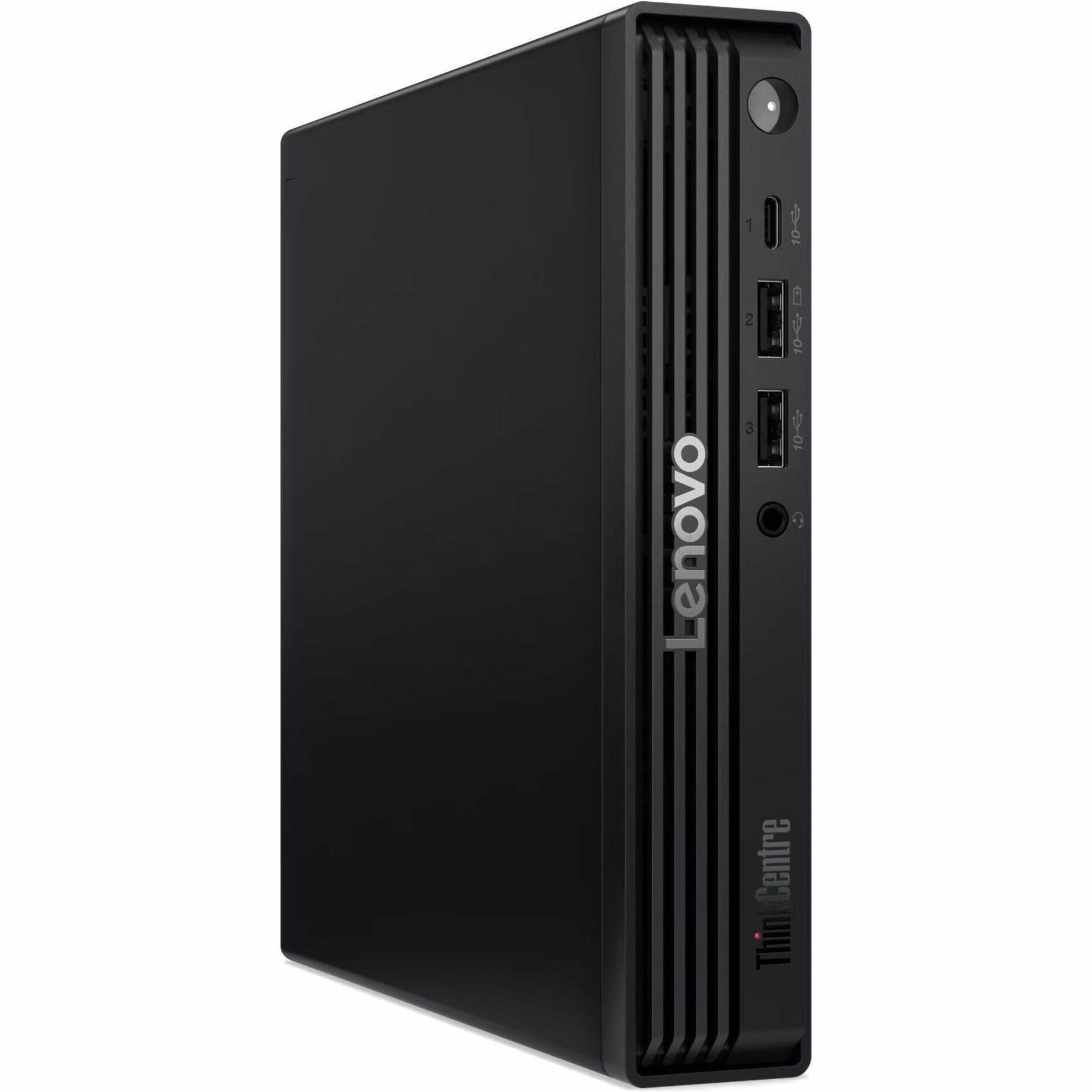 Lenovo ThinkCentre M70q Gen 6 13A4000CAU Desktop Computer - Intel Core Ultra 7 2nd Gen 265T - 32 GB - 1 TB PCI Express NVMe 4.0 x4 SSD - Tiny - Black - Soundz Store AUSTRALIA
