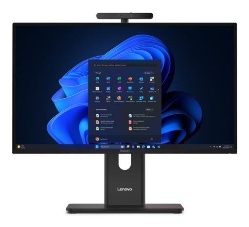 Lenovo ThinkCentre M90a Gen 6 13AT000KAU All-in-One Computer - Intel Core Ultra 5 235 - 16 GB - 512 GB SSD - 23.8' Full HD Touchscreen - Desktop - Black - Soundz Store AUSTRALIA