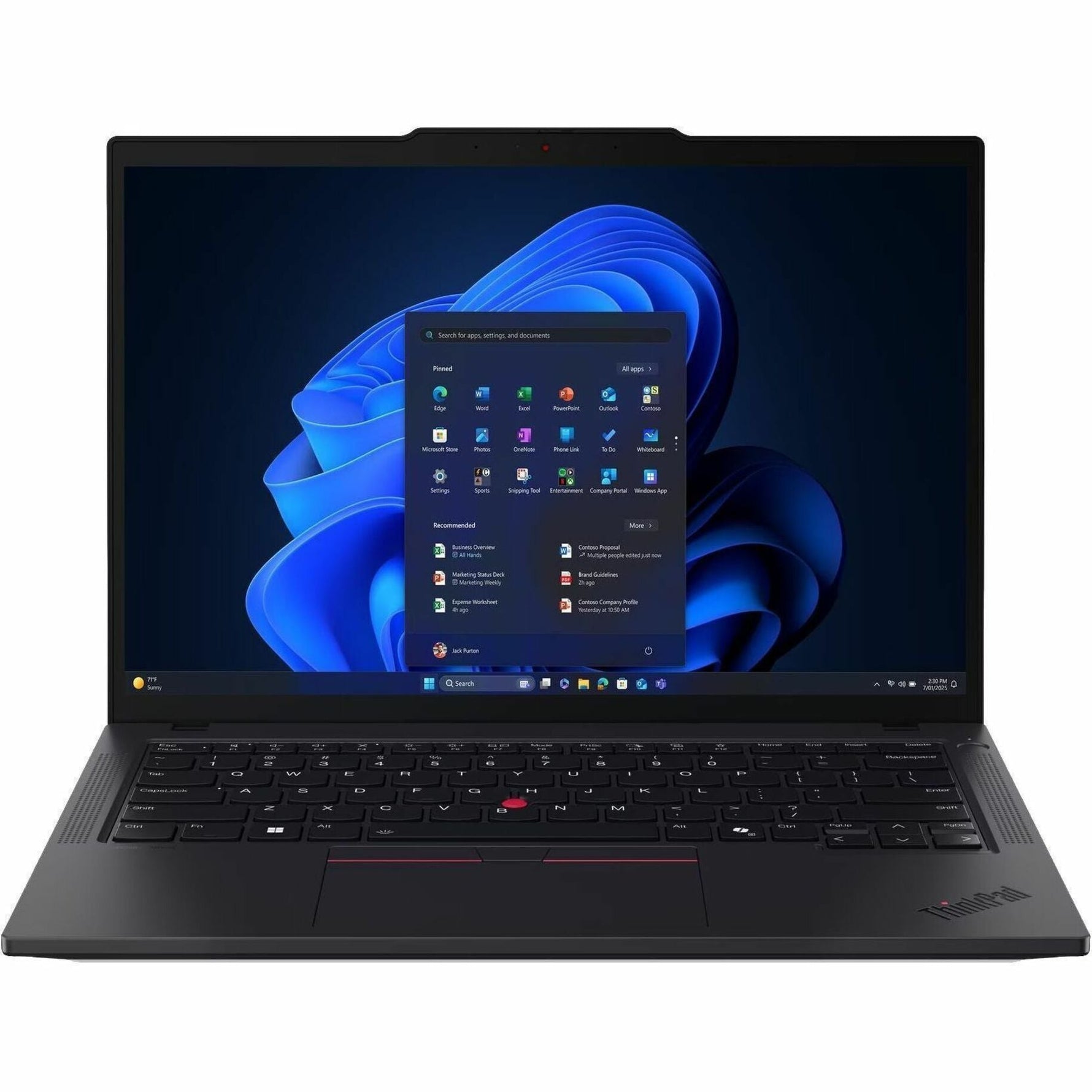 Lenovo ThinkPad T14 Gen 6 21QG000FAU 14' Touchscreen Copilot+ PC Notebook - WUXGA - 60 Hz - Intel Core Ultra 7 258V - 32 GB - 512 GB SSD - English Keyboard - Black - Soundz Store AUSTRALIA