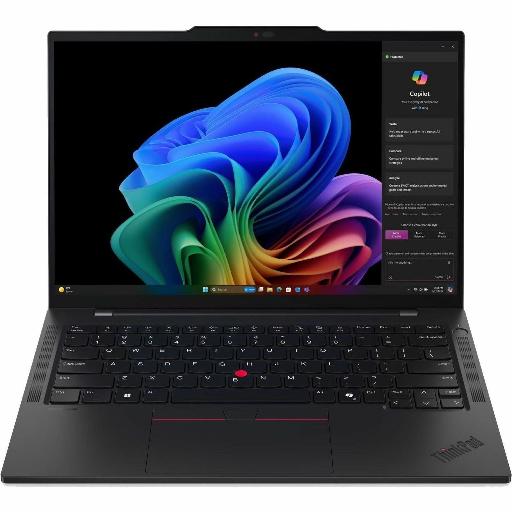 Lenovo ThinkPad T14s Gen 6 21QX000PAU 14' Touchscreen Copilot+ PC Notebook - WUXGA - 60 Hz - Intel Core Ultra 5 228V - 32 GB - 512 GB SSD - English Keyboard - Black - Soundz Store AUSTRALIA