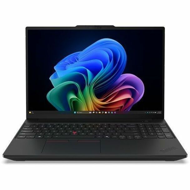 Lenovo ThinkPad T16 Gen 5 21WT004WAU 16' Copilot+ PC Notebook - 5G - WUXGA - Intel Core Ultra 7 355 - 32 GB - 512 GB SSD - English (US) Keyboard - Smart Card Reader - Eclipse Black - Soundz Store AUSTRALIA