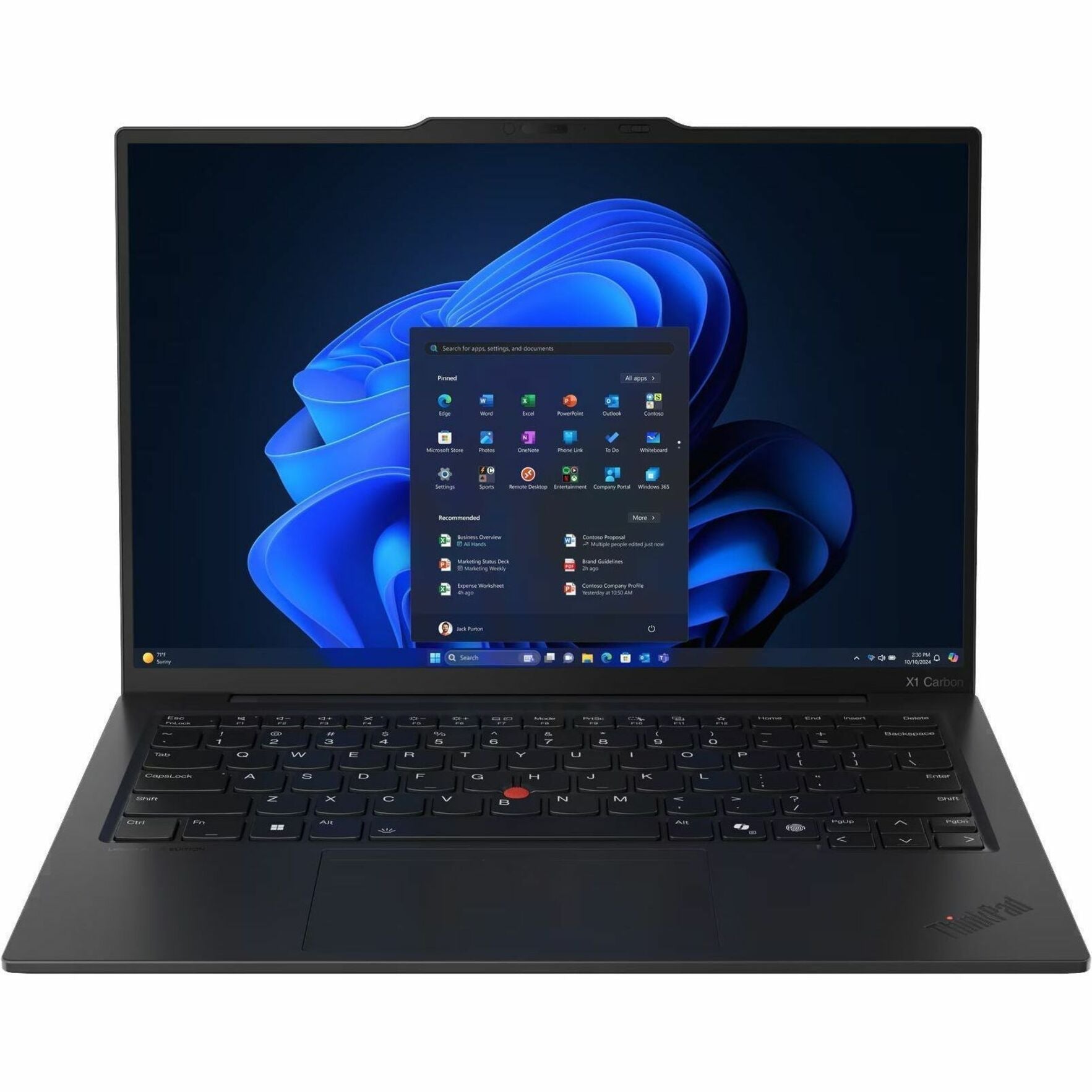 Lenovo ThinkPad X1 Carbon Gen 13 Aura Edition 21NS00QJAU 14' Copilot+ PC Ultrabook - WUXGA - 60 Hz - Intel Core Ultra 5 228V - Intel Evo Platform - 32 GB - 512 GB SSD - English Keyboard - Black Paint - Soundz Store AUSTRALIA