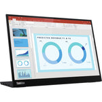 Lenovo ThinkVision M14d 14' Class LED Monitor - 16:10 - Raven Black - Soundz Store AUSTRALIA