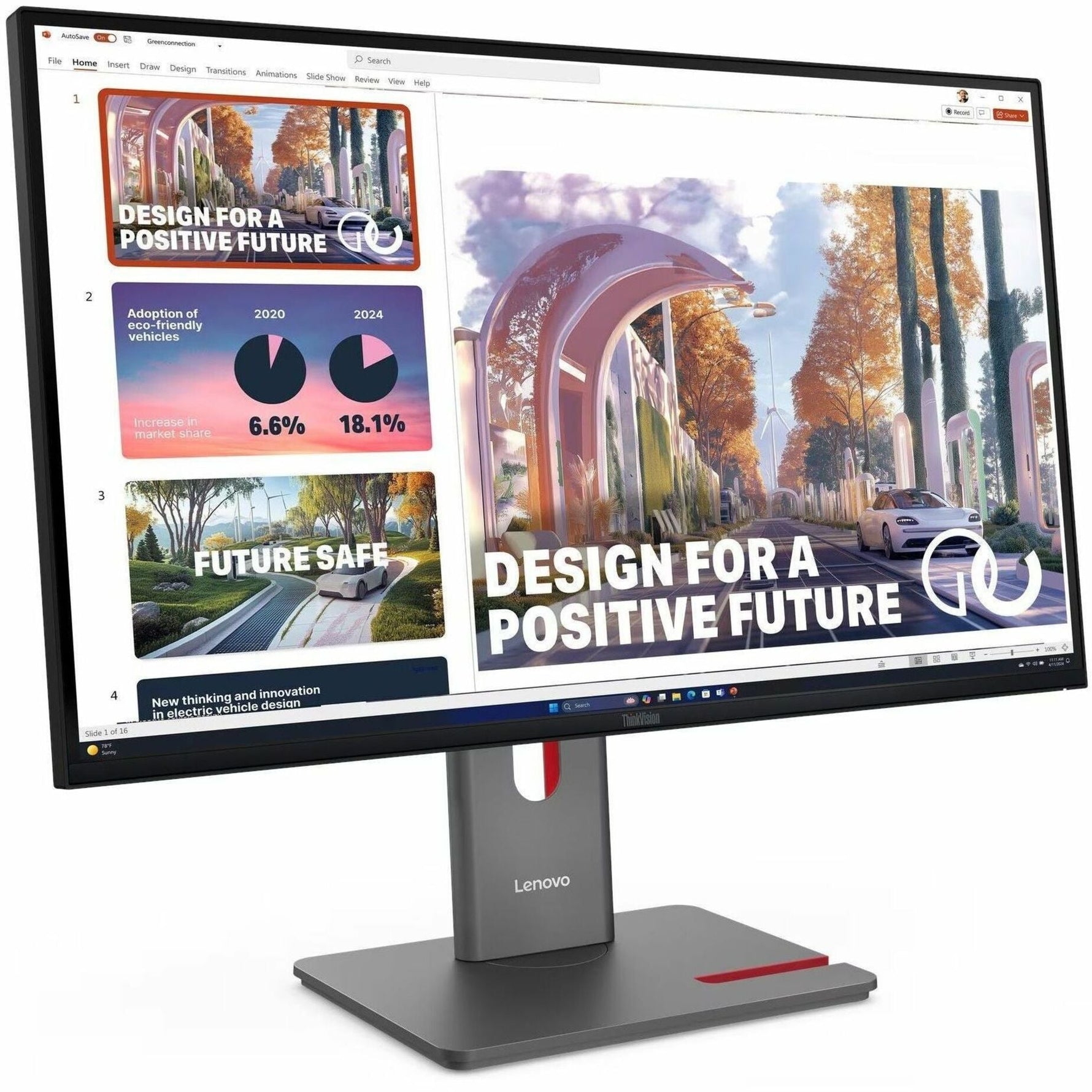 Lenovo ThinkVision P27QD-40 27' Class WQHD LED Monitor - 16:9 - Raven Black - Soundz Store AUSTRALIA