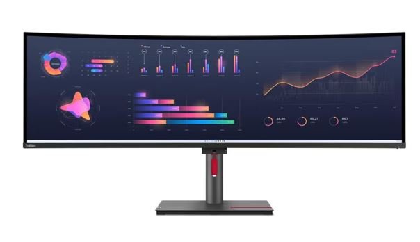 Lenovo ThinkVision P49w-30 49' Class Webcam Dual Quad HD (DQHD) Curved Screen LED Monitor - 32:9 - Soundz Store AUSTRALIA
