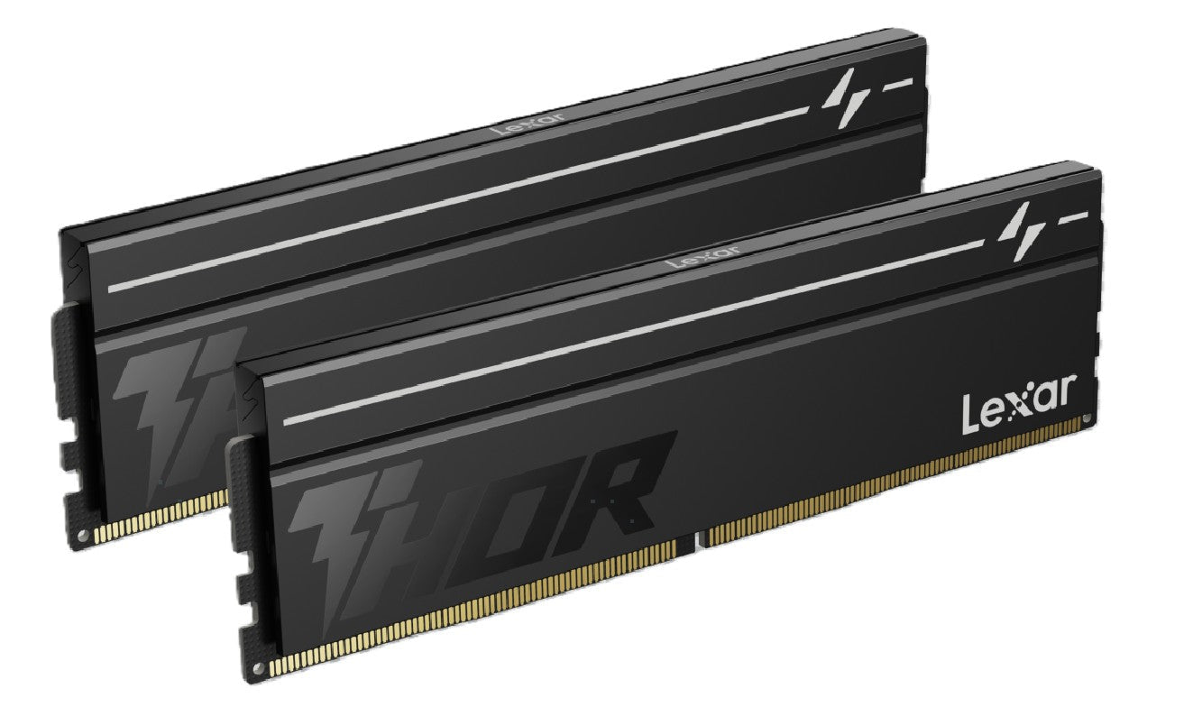 Lexar LD5U08G60C380V-RGD DDR5 UDIMM 16GB Kit (2 x 8GB) 6000 MT/s 1.35V CL38 THOR G2 OC HEATSINK BLACK INTEL XMP 3.0 & AMD EXPO - Soundz Store AUSTRALIA