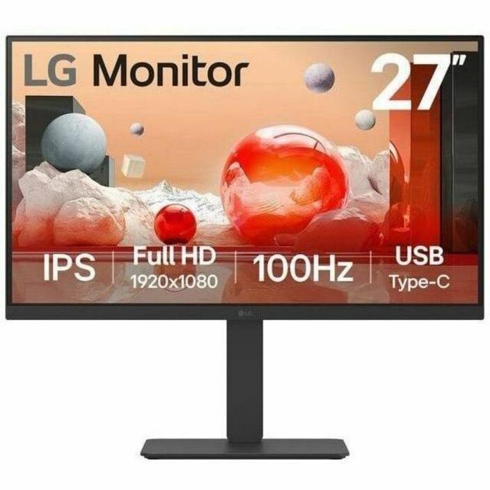 LG 27BA650-B 27' Class Full HD LCD Monitor - 16:9 - Matte Black - Soundz Store AUSTRALIA
