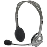 Logitech H110 Wired Over-the-head Stereo Headset - Black/Silver - Soundz Store AUSTRALIA