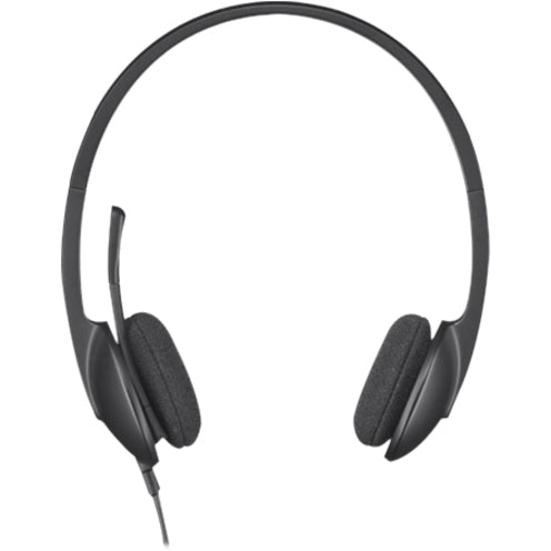 Logitech H340 Wired Over-the-head Stereo Headset - Black - Soundz Store AUSTRALIA
