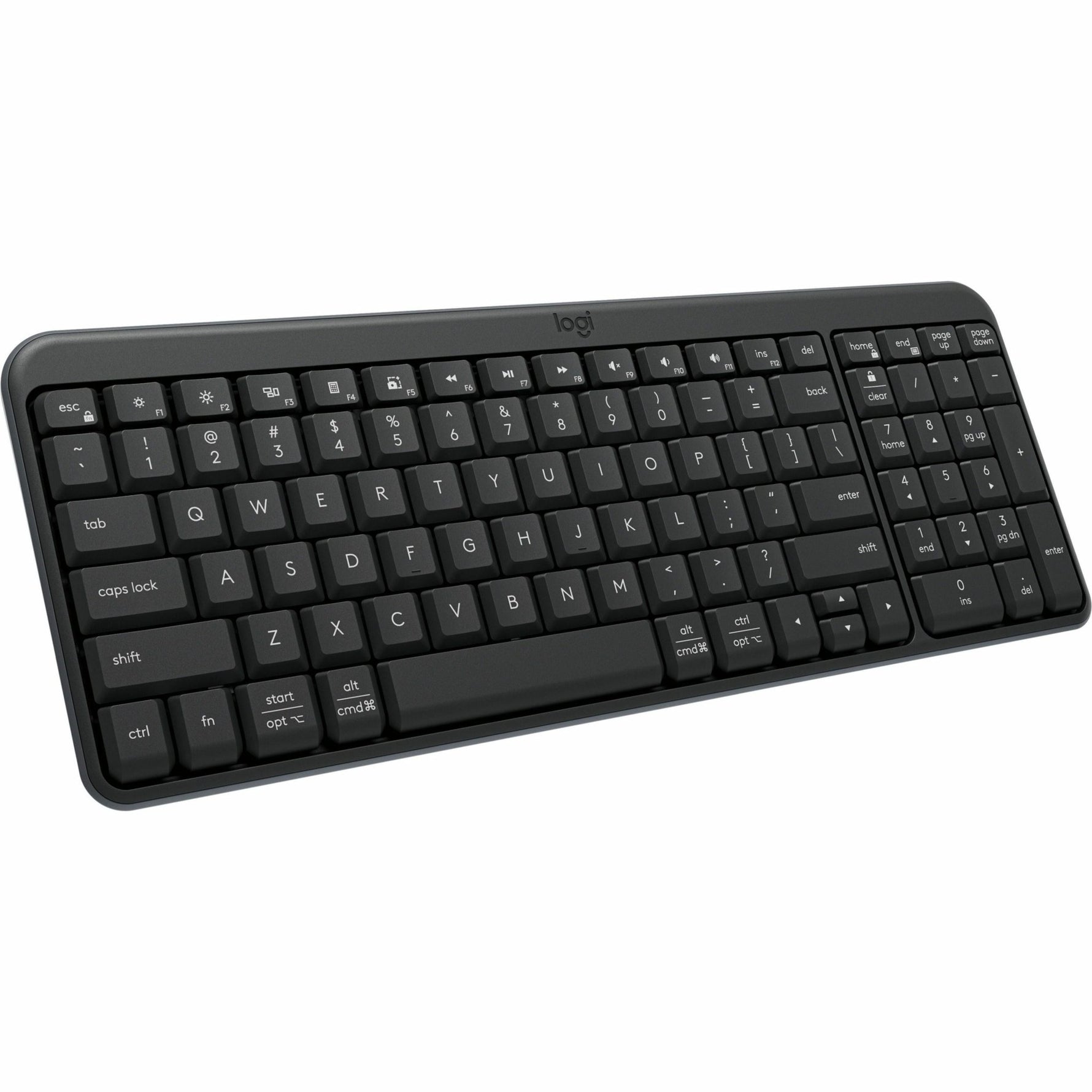 Logitech K250 Keyboard - Compact - Wireless Connectivity - English - Graphite - Soundz Store AUSTRALIA