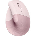 Logitech Lift Mouse - Bluetooth - USB - Optical - 6 Button(s) - Rose - Soundz Store AUSTRALIA