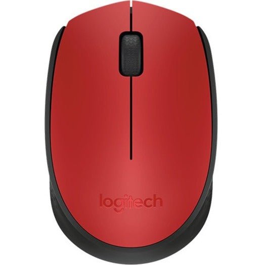Logitech M171 Mouse - Radio Frequency - USB - Red, Black - Soundz Store AUSTRALIA