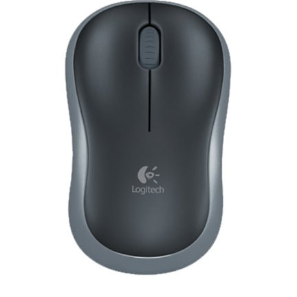 Logitech M185 Mouse - Radio Frequency - USB - Laser - Blue, Black - Soundz Store AUSTRALIA
