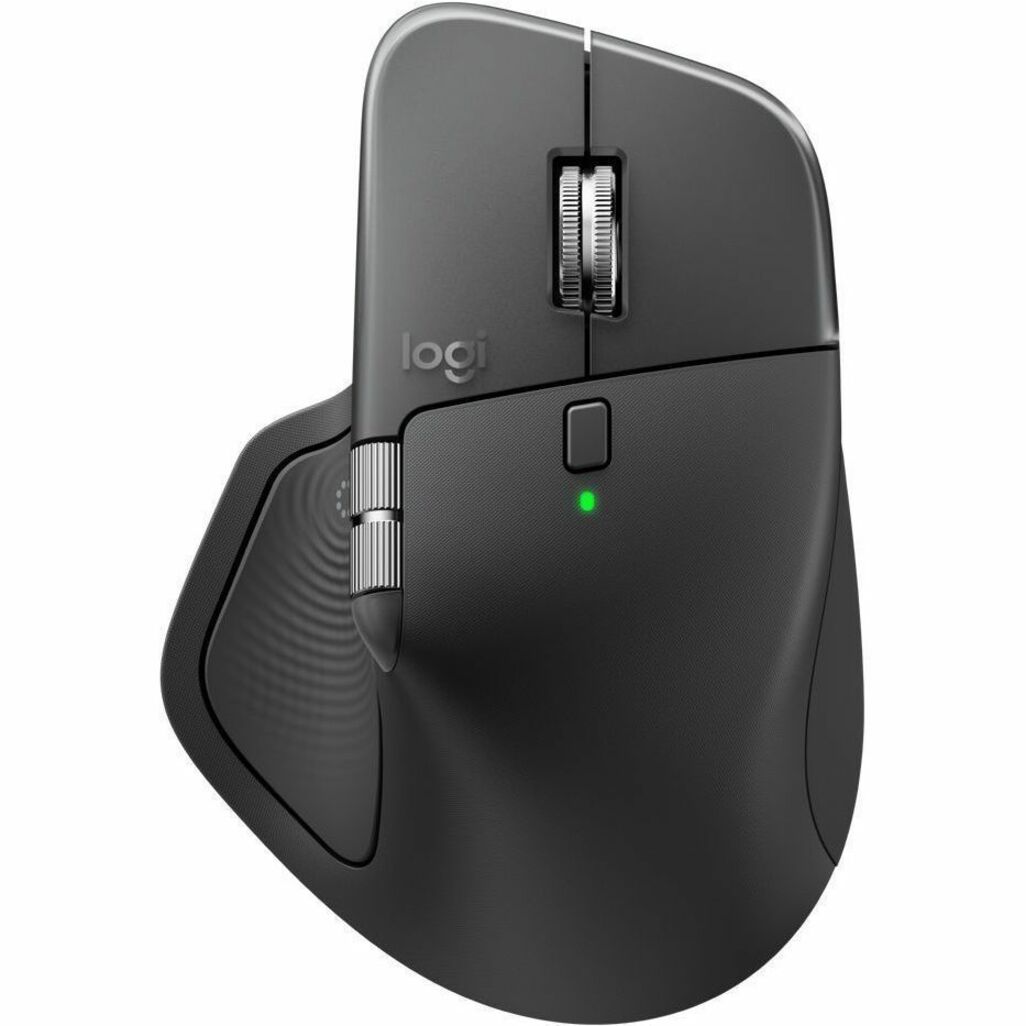 Logitech MX Master 4 for Business Full-size Mouse - Bluetooth/Radio Frequency - USB Type C - Darkfield - 8 Button(s) - Graphite - Soundz Store AUSTRALIA