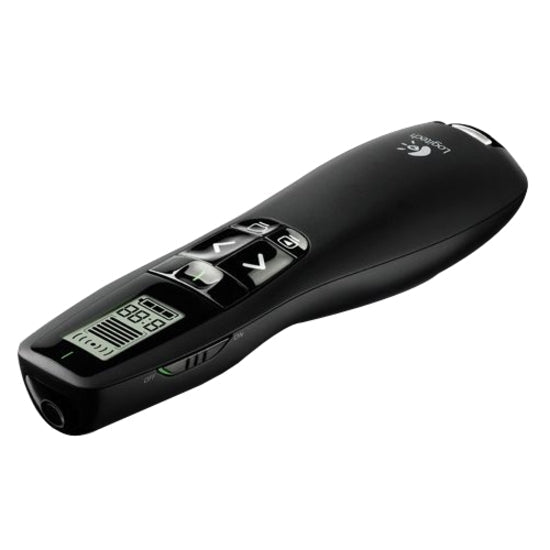 Logitech R800 Presentation Pointer - Radio Frequency - USB - Laser - Black - Soundz Store AUSTRALIA
