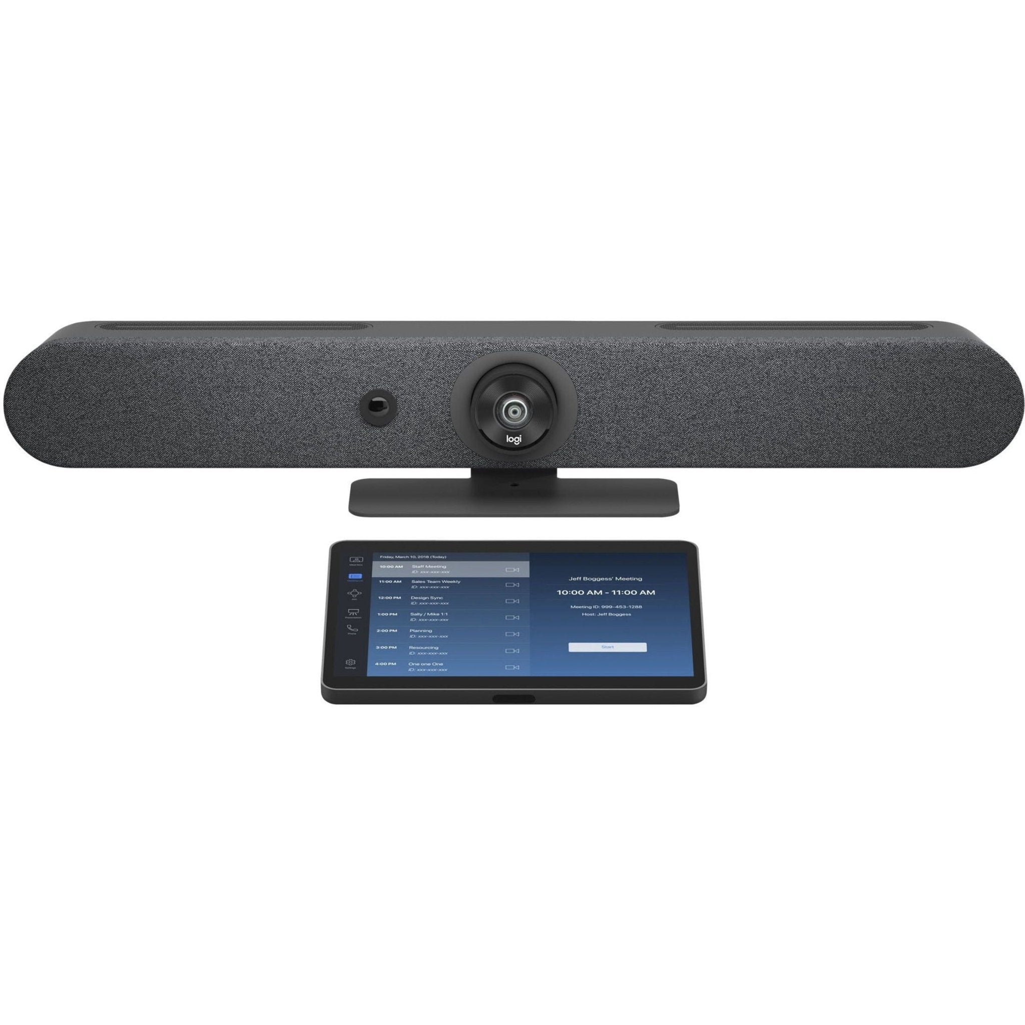 Logitech Rally Bar Video Conference Equipment - Small Room Size Supported - Graphite - Soundz Store AUSTRALIA