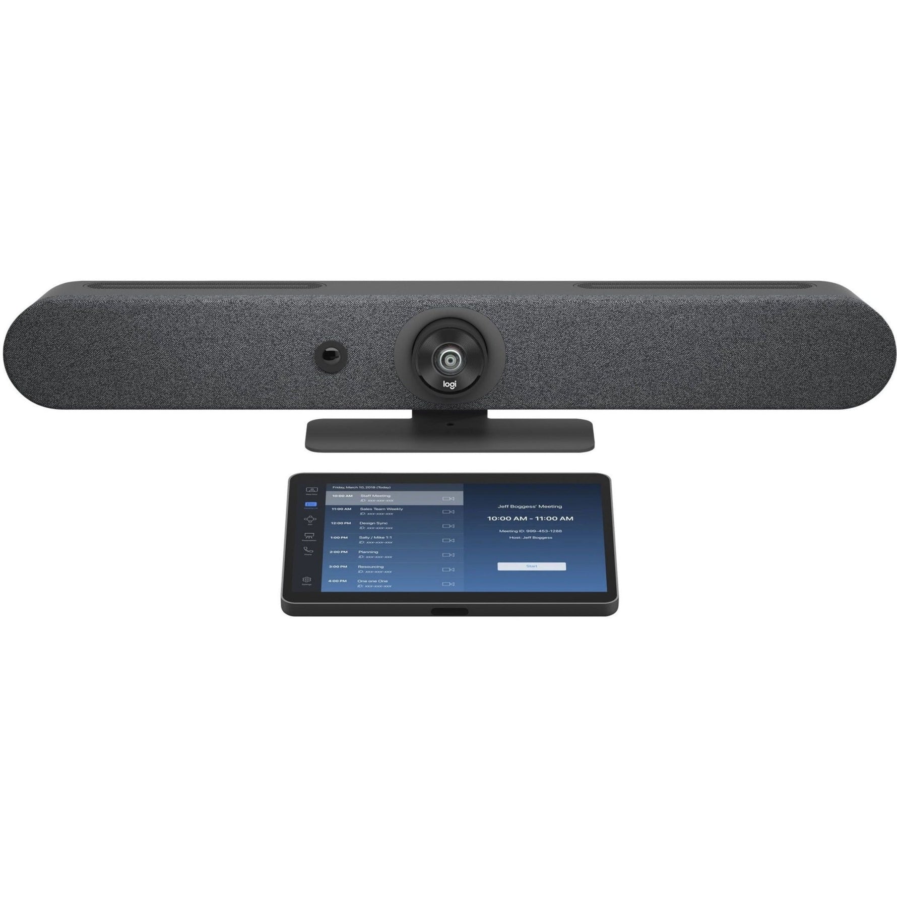 Logitech Rally Bar Video Conference Equipment - Small Room Size Supported - Graphite - Soundz Store AUSTRALIA