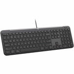 Logitech Signature Slim K620 Keyboard - Cable Connectivity - USB Type C, USB Type A Interface - QWERTY Layout - Graphite - Soundz Store AUSTRALIA
