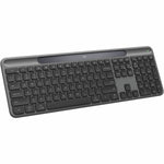 Logitech Signature Slim Solar+ K980 Keyboard - Full-size - Wireless Connectivity - USB Type A, USB Type C Interface - English (US) - QWERTY Layout - Graphite - Soundz Store AUSTRALIA