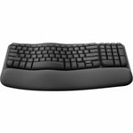 Logitech Wave Keys for Business Keyboard - Compact - Wireless Connectivity - USB Type A Interface - Graphite - Soundz Store AUSTRALIA