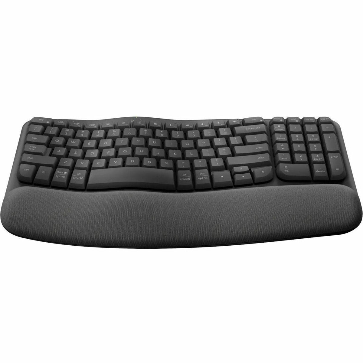 Logitech Wave Keys for Business Keyboard - Compact - Wireless Connectivity - USB Type A Interface - Graphite - Soundz Store AUSTRALIA