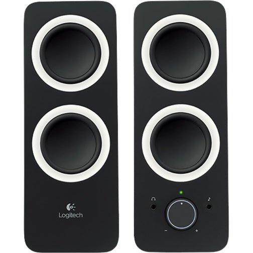 Logitech Z200 2.0 Speaker System - 10 W RMS - Midnight Black - Soundz Store AUSTRALIA