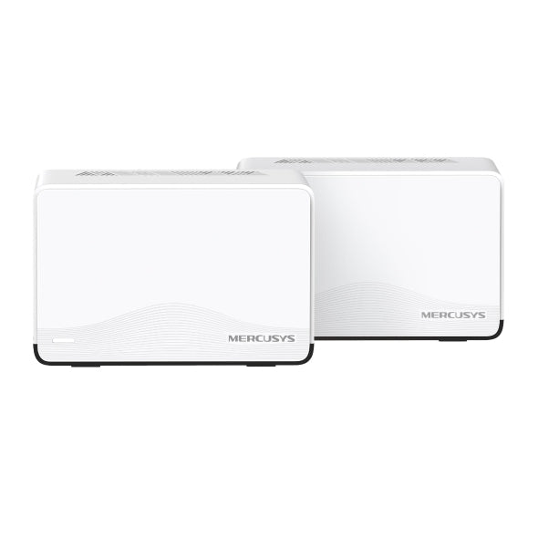 Mercusys Halo H27BE(2-pack) BE3600 Whole Home Mesh Wi-Fi 7 System, 688 Mbps at 2.4 GHz, 2880 Mbps at 5 GHz, MLO, 4096-QAM, OFDMA, EHT160 on 5GHz - Soundz Store AUSTRALIA