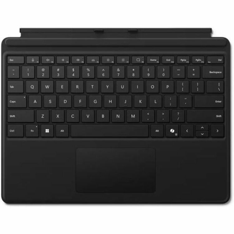Microsoft Keyboard/Cover Case Microsoft Surface Pro 8, Surface Pro 9, Surface Pro X, Surface Pro 10, Surface Pro 11 Tablet - Black - Soundz Store AUSTRALIA