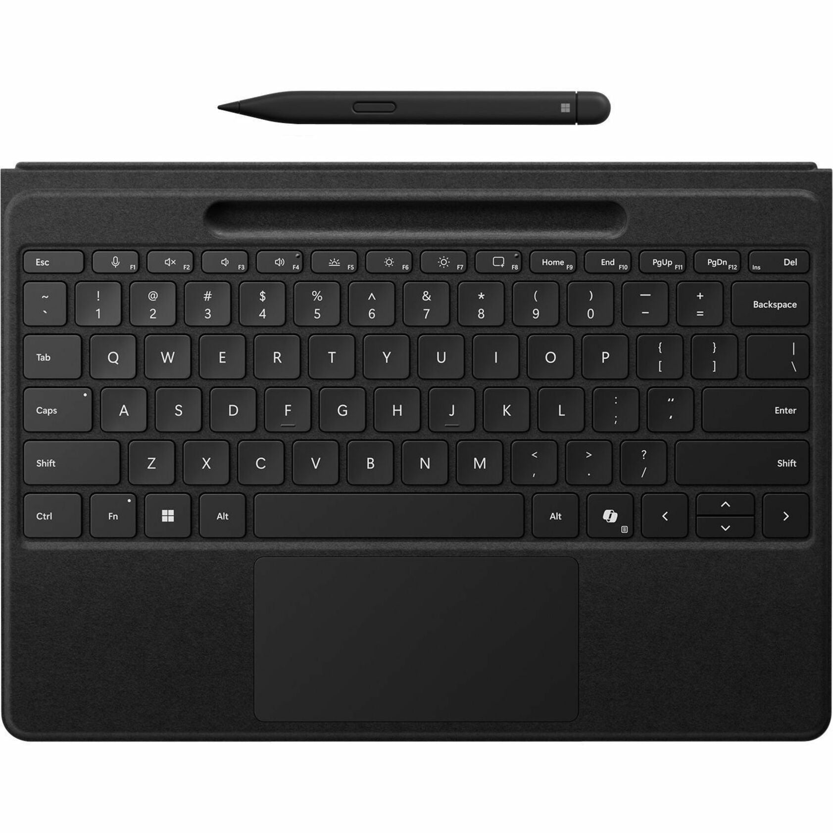 Microsoft Surface Pro Flex Keyboard - Wireless Connectivity - TouchPad - English - QWERTY Layout - Black - Soundz Store AUSTRALIA
