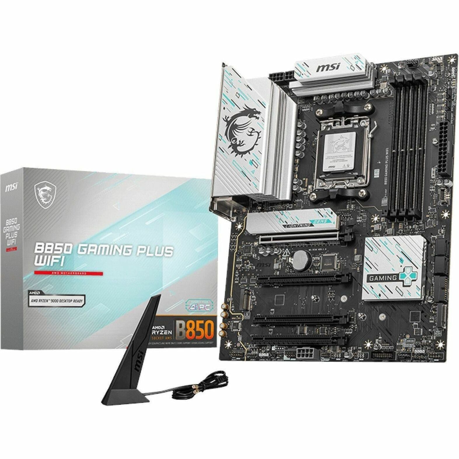 MSI B850 GAMING PLUS WIFI Gaming Desktop Motherboard - AMD B850 Chipset - Socket AM5 - ATX - Soundz Store AUSTRALIA