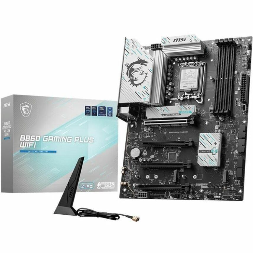 MSI B860 GAMING PLUS WIFI Gaming Desktop Motherboard - Intel B860 Chipset - Socket LGA-1851 - ATX - Soundz Store AUSTRALIA