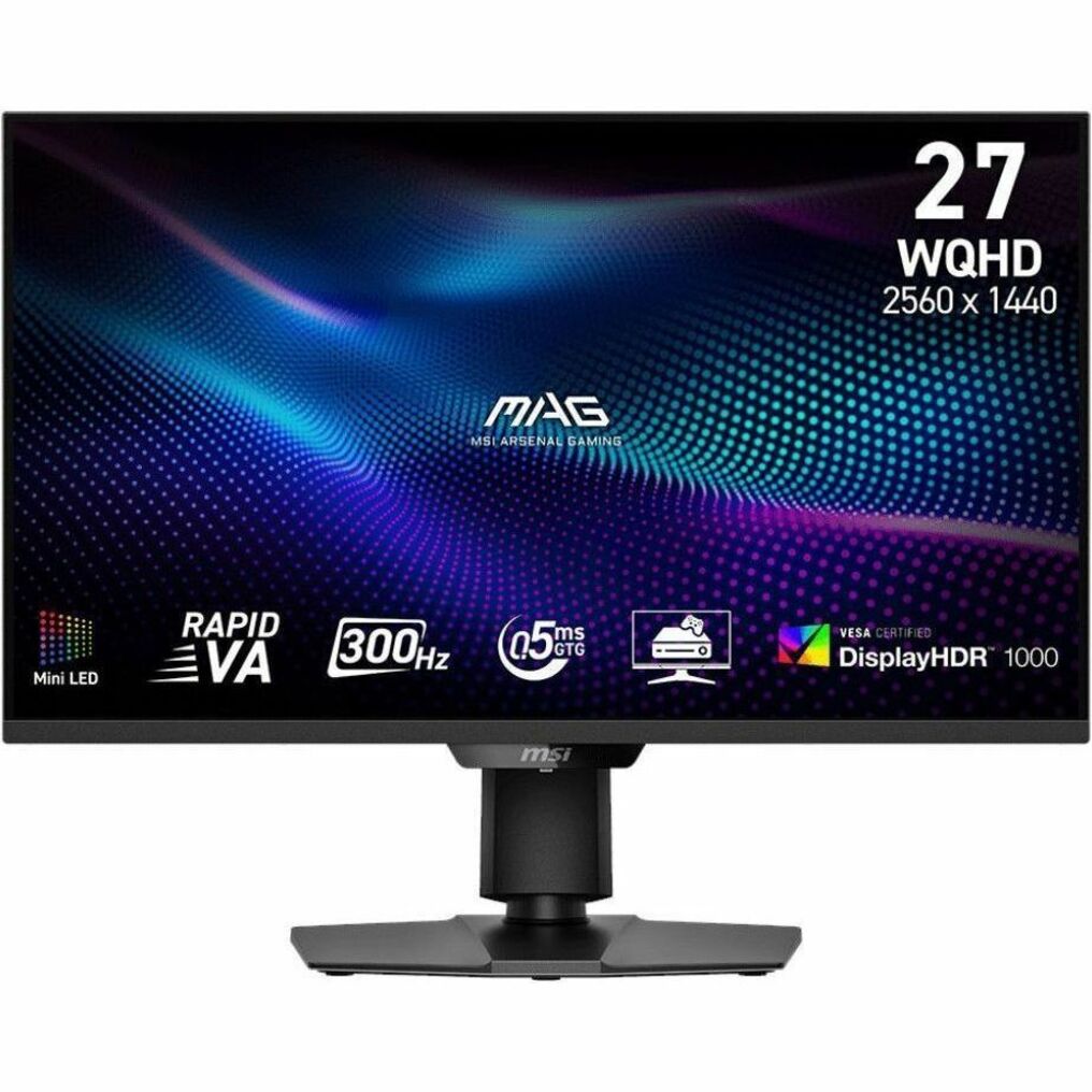MSI MAG 274QPF X30MV 27' Class WQHD Gaming Mini LED Monitor - 16:9 - Black - Soundz Store AUSTRALIA