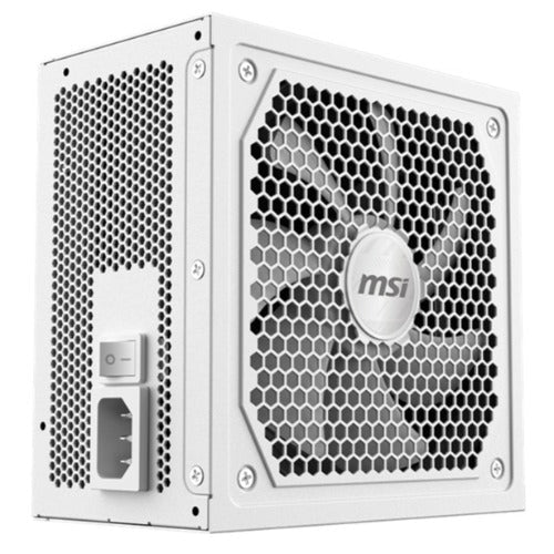 MSI MAG A1000GL PCIE5 ATX Power Supply Uni - White, 1000W, 80+ Gold, Fully Modular, PCIe5 600W, 135mm FDB Fan, Active PFC, 100-240V, 10yr wty, OCP/UVP - Soundz Store AUSTRALIA