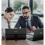 MSI Pro MP165 E6 16' Class Full HD LCD Monitor - 16:9 - Matte Black - Soundz Store AUSTRALIA