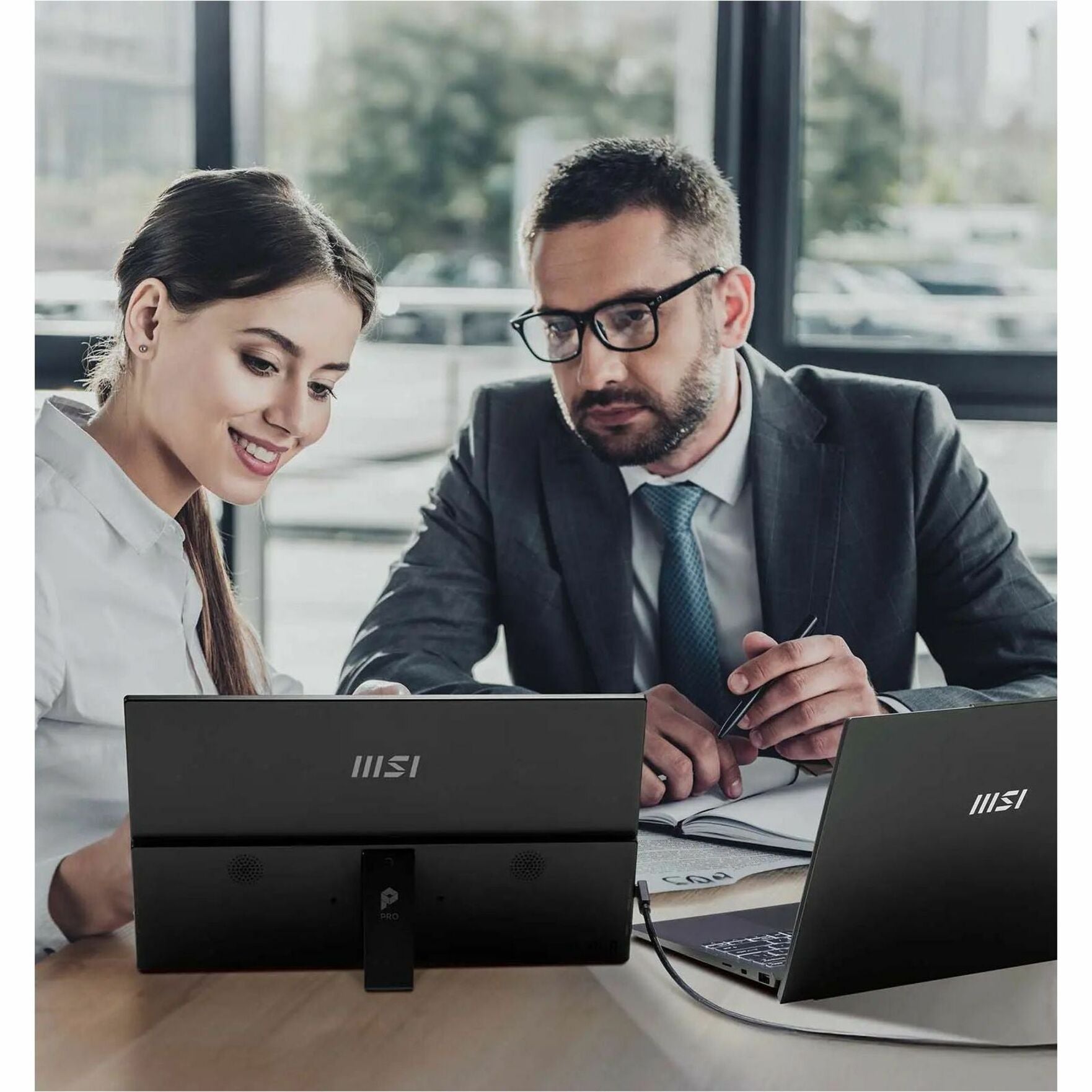 MSI Pro MP165 E6 16' Class Full HD LCD Monitor - 16:9 - Matte Black - Soundz Store AUSTRALIA