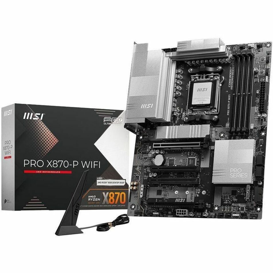 MSI PRO X870E-P WIFI Gaming Desktop Motherboard - AMD X870E Chipset - Socket AM5 - ATX - Soundz Store AUSTRALIA