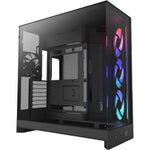 NZXT H9 Flow CM-H92FB-R1 Computer Case - ATX Motherboard Supported - Mid-tower - Tempered Glass, Steel, Galvanized Cold Rolled Steel (SGCC) - Black - Soundz Store AUSTRALIA