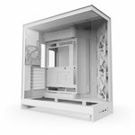 NZXT H9 Flow CM-H92FW-01 Computer Case - ATX Motherboard Supported - Mid-tower - Glass, Tempered Glass, Steel, Galvanized Cold Rolled Steel (SGCC) - White - Soundz Store AUSTRALIA
