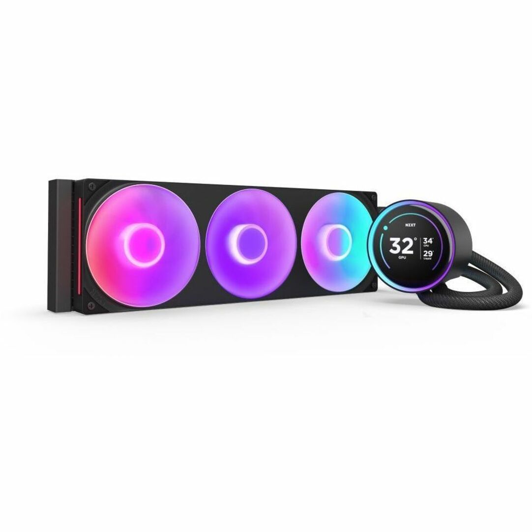 NZXT Kraken Elite 360 RGB RL-KR36E-B2 1 Cooling Fan/Radiator/Pump - CPU, Processor - Soundz Store AUSTRALIA