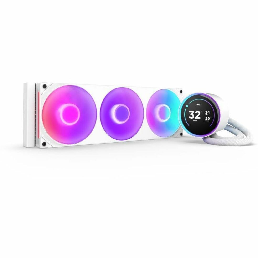 NZXT Kraken Elite 420 RGB RL-KR42E-W2 1 Cooling Fan/Radiator/Pump - CPU, Processor - Soundz Store AUSTRALIA