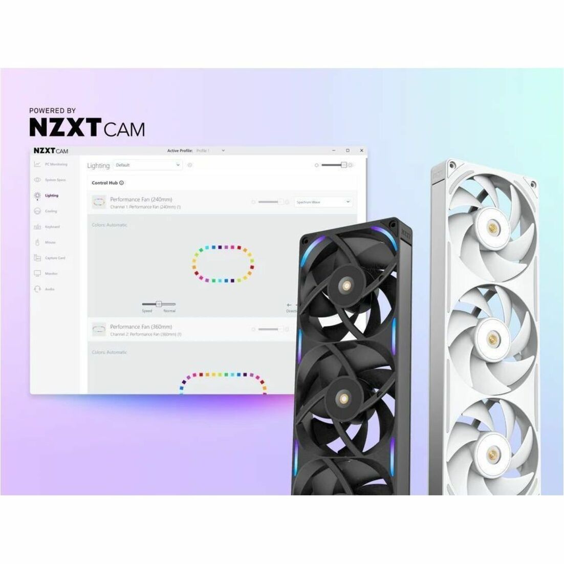 NZXT RF-U12PN-W1 Cooling Fan - PC, Motherboard, Radiator, Heatsink - Soundz Store AUSTRALIA