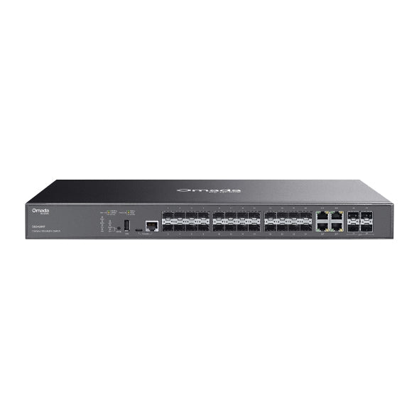 Omada SG5428XF 24 Ports Manageable Ethernet Switch - Gigabit Ethernet, 10 Gigabit Ethernet - 10/100/1000Base-T, 10GBase-X - Soundz Store AUSTRALIA