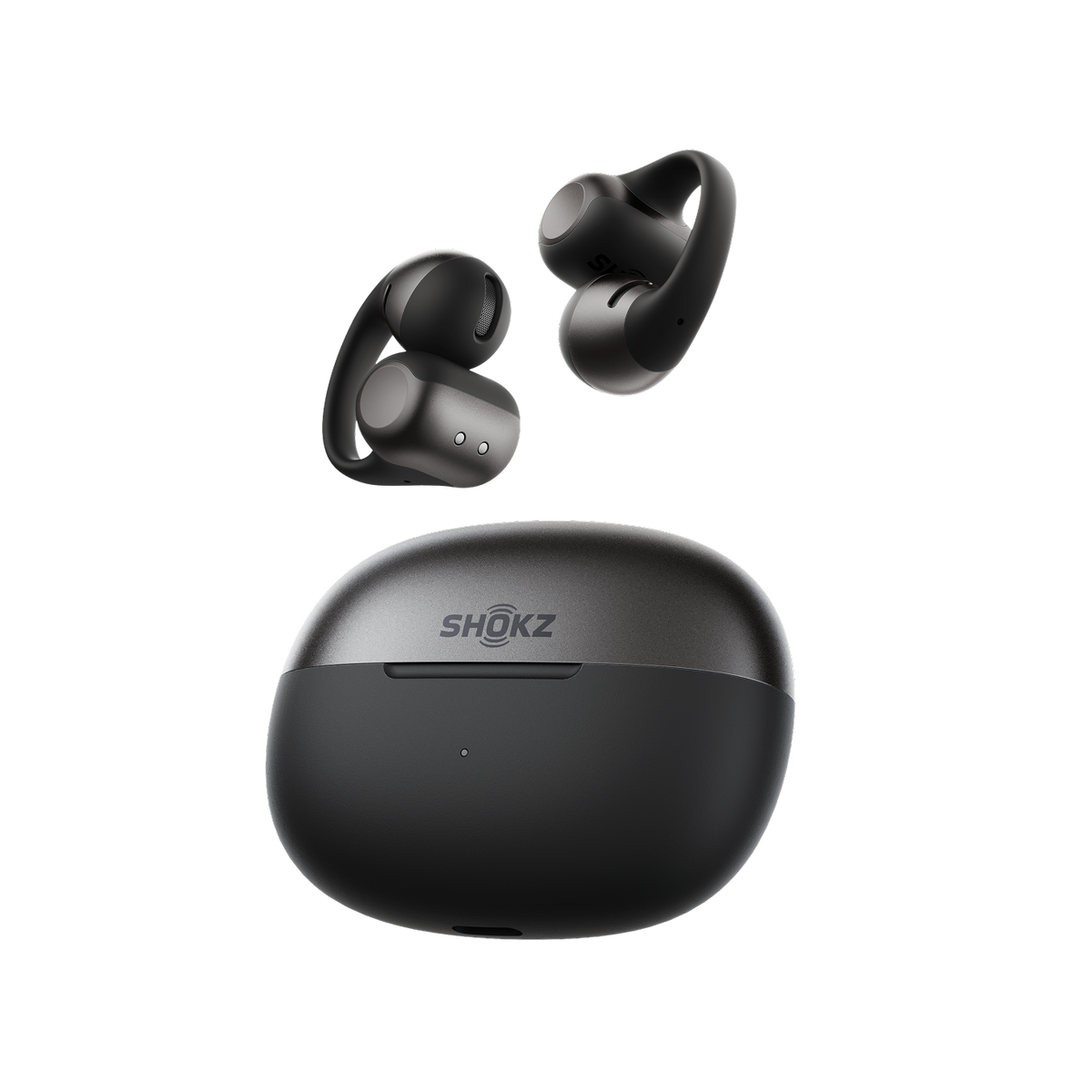 SHOKZ OpenDots 2 Open-Ear True Wireless Earbuds - Black