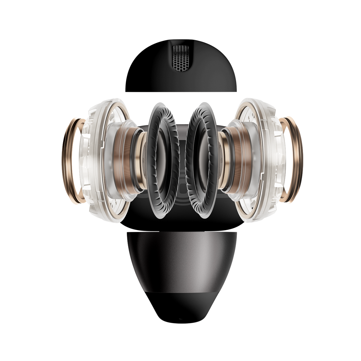 SHOKZ OpenDots 2 Open-Ear True Wireless Earbuds - Black
