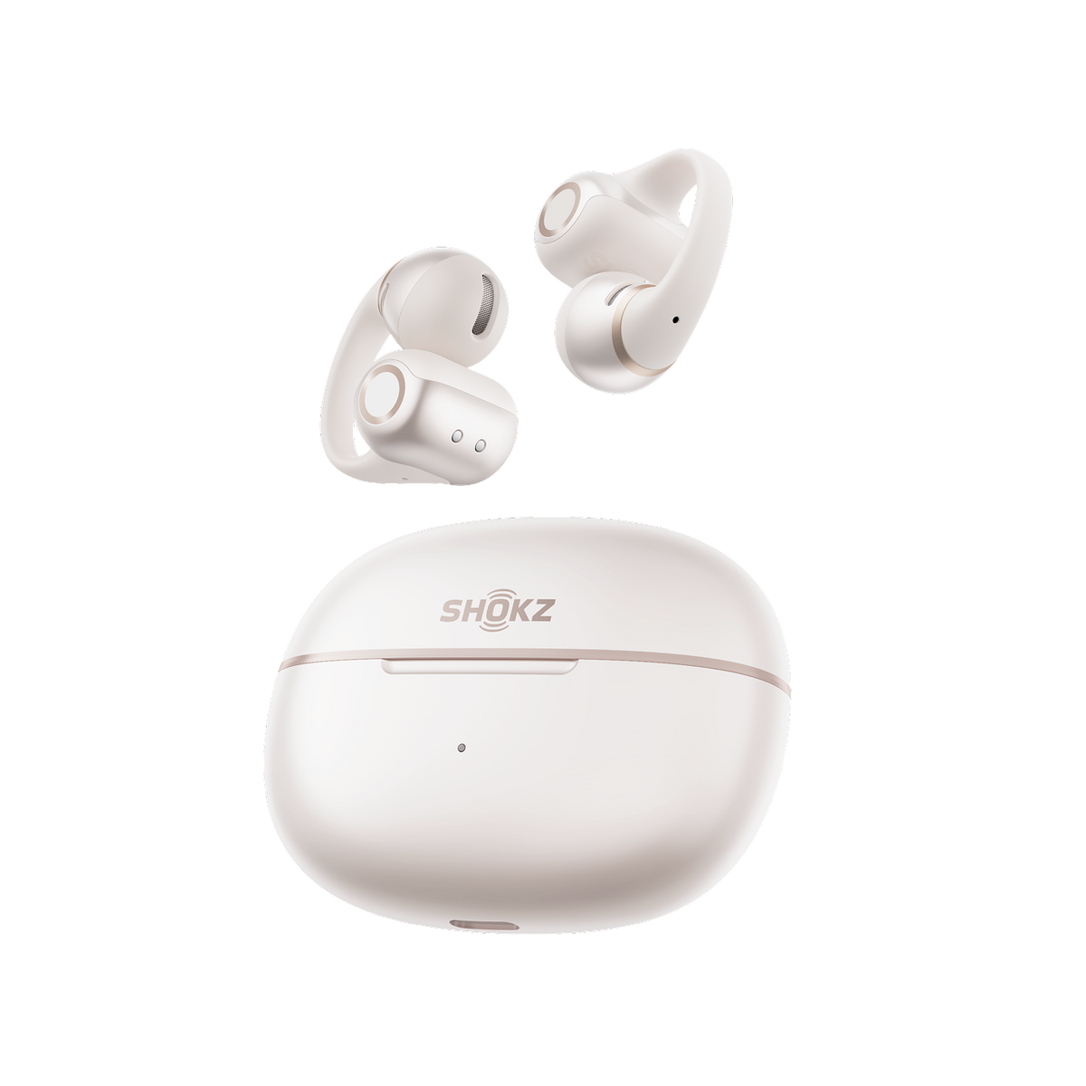 SHOKZ OpenDots 2 Open-Ear True Wireless Earbuds - White