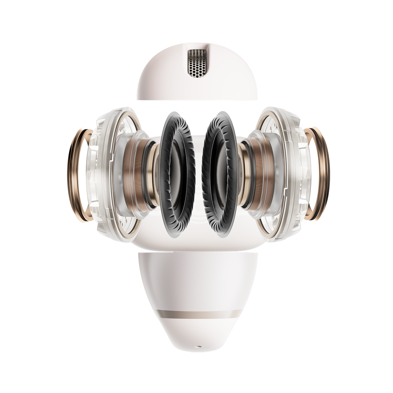 SHOKZ OpenDots 2 Open-Ear True Wireless Earbuds - White