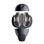SHOKZ OpenDots Air Open-Ear True Wireless Earbuds - Black