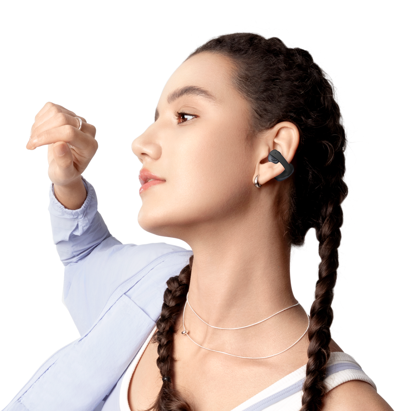 SHOKZ OpenDots Air Open-Ear True Wireless Earbuds - Black